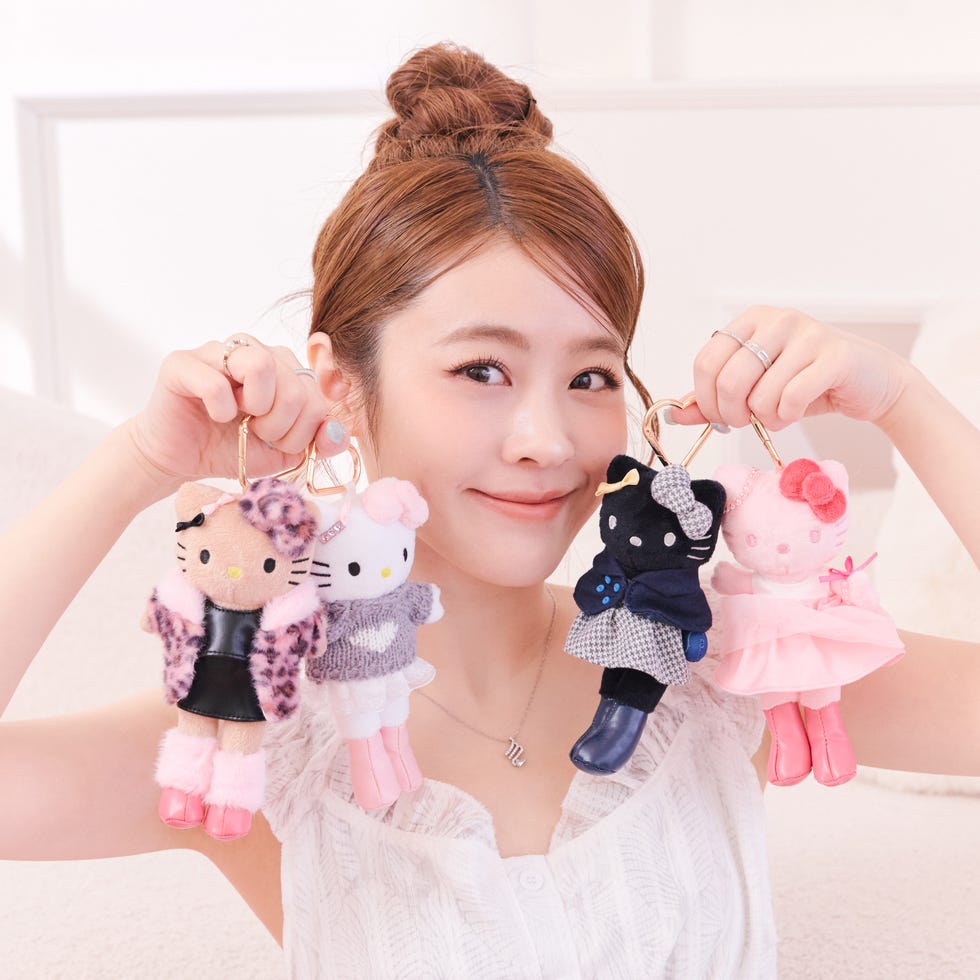 #預購｜台灣7-11 Hello Kitty 長腿系列｜15cm 絨毛吊飾盲盒（單入／4入套組）